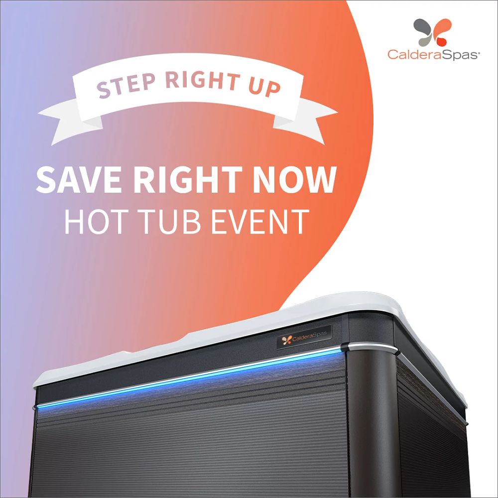 Save Right Now Hot Tub Event